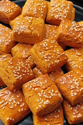 Golden Corn Flour Cookies