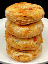 Savory BBQ Puff Pastry Pancake Bites