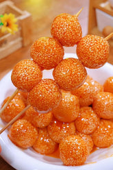 Sweet & Sour Carrot Sesame Balls
