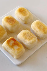 Cheese-Filled Golden Rice Cakes
