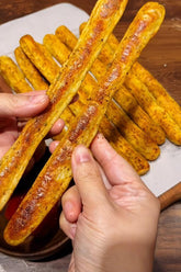 Golden Baked Potato Sticks