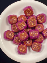 Crispy Purple Sweet Potato Squares