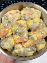 Steamed Veggie Egg Crystal Dumplings