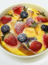 Berry Custard Toast Bake