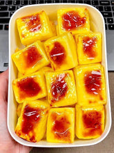 Golden Cheese Custard Cubes