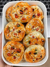 Mini Scallion Ham Cakes (Air-Fried Flaky Pockets)