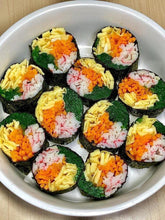 Rainbow Veggie Seaweed Sushi Rolls
