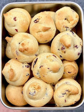 Cranberry Glutinous Rice Cookies