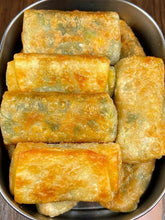 Crispy Chive & Egg Spring Rolls