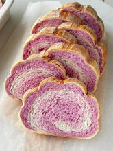 Swirled Purple Potato Cloud Bread