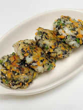Crispy Seaweed Cod Pancakes