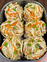 Steamed Taro Carrot Pork Balls