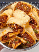 Spicy Minced Meat Folded Buns