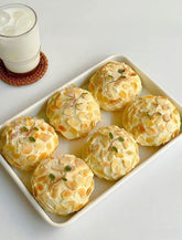 Almond Caramel Mini Layer Cakes