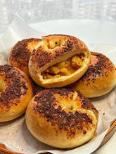 Spicy Chicken Cheese Stuffed Bagels