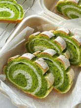 Swirled Matcha Milk Bread