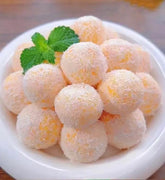 Yam Apple Coconut Balls (No-Sugar Baby Snack)
