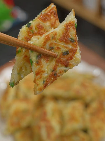 Golden Radish Egg Pancakes