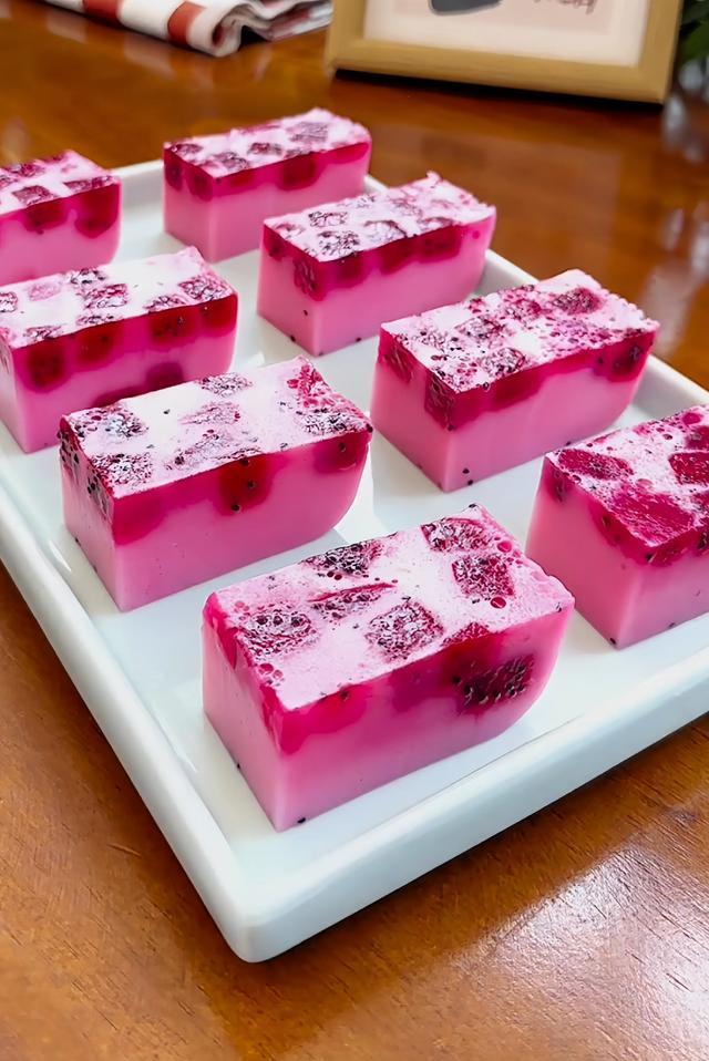  Dragon Fruit Milk Jelly