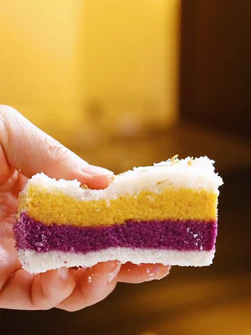  Triple-Layer Sweet Potato & Osmanthus Rice Cake