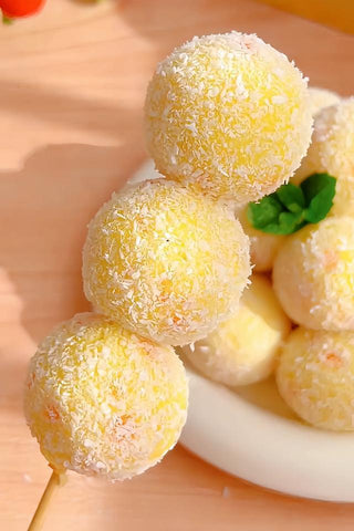 Potato Carrot Coconut Balls