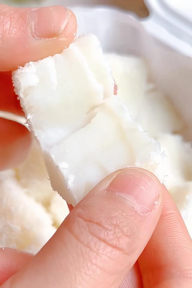 Coconut Milk Pudding Cubes