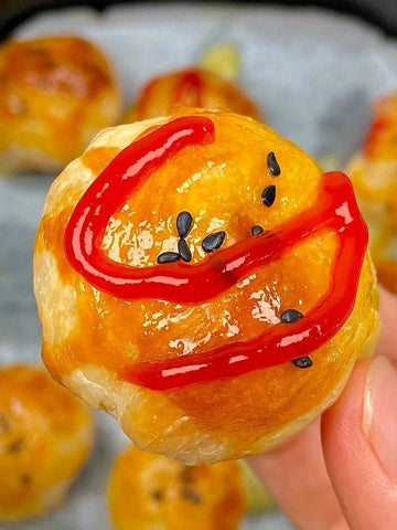 Air Fryer Cheese Shrimp Bombs