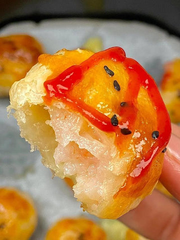 Air Fryer Cheese Shrimp Bombs
