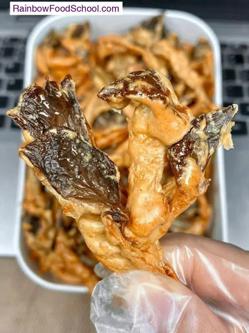 rainbowfoodschool.com Air-Fried Oyster Mushroom Bites rainbowfoodschool_com_