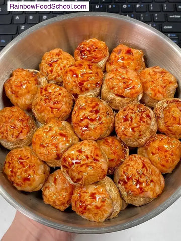 rainbowfoodschool.com Air Fryer Mushroom Shrimp Paste Bites
Recipe Asian Appetizers and Snacks 