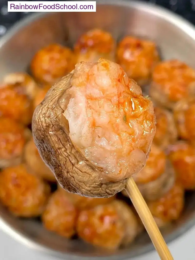 rainbowfoodschool.com Air Fryer Mushroom Shrimp Paste Bites
Recipe Asian Appetizers and Snacks 