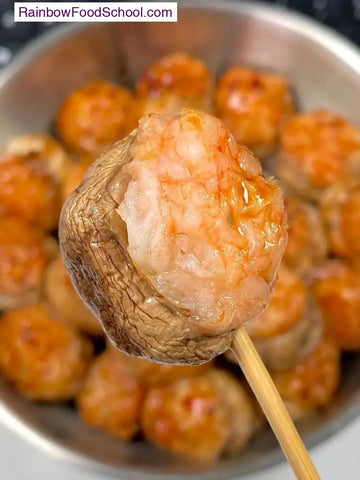 rainbowfoodschool.com Air Fryer Mushroom Shrimp Paste Bites
Recipe Asian Appetizers and Snacks 