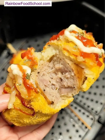 rainbowfoodschool.com Brushed Potato Sausage Skewers
Recipe Asian Appetizers and Snacks 