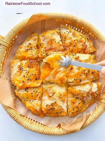 rainbowfoodschool.com Cheesy Sweet Potato Hand-Griddle Pancake
Recipe Asian Appetizers and Snacks 