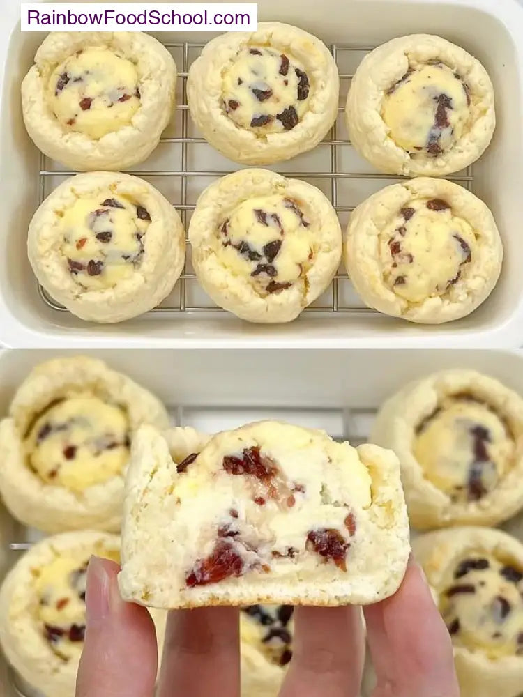 rainbowfoodschool.com Cranberry Cream Cheese Cookie Cups
Recipe Asian Appetizers and Snacks 
