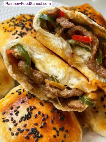 rainbowfoodschool.com Crispy Beef & Cheese Hand Pies 
Recipe Asian Appetizers and Snacks rainbowfoodschool.com_