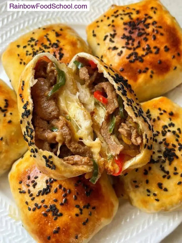 rainbowfoodschool.com Crispy Beef & Cheese Hand Pies 
Recipe Asian Appetizers and Snacks rainbowfoodschool.com_