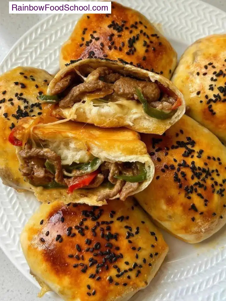 rainbowfoodschool.com Crispy Beef & Cheese Hand Pies 
Recipe Asian Appetizers and Snacks rainbowfoodschool.com_