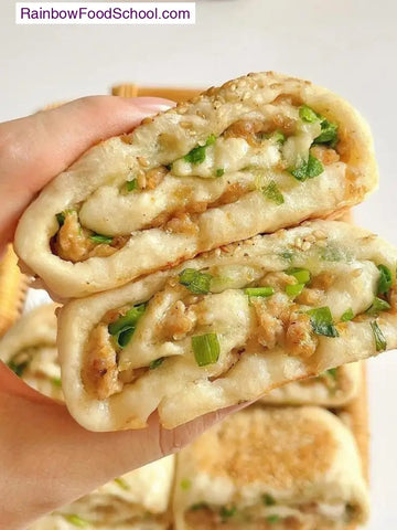 rainbowfoodschool.com Crispy Pan-Fried Scallion Meat Rolls
Recipe Asian Appetizers and Snacks rainbowfoodschool.com_