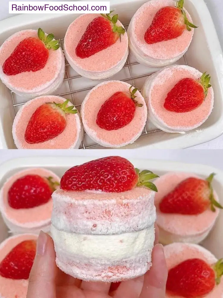 rainbowfoodschool.com Fluffy Strawberry Cream Cake Cups
Recipe Asian Appetizers and Snacks 