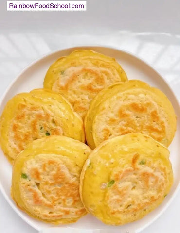 rainbowfoodschool.com Fluffy Whole Wheat Scallion Pancakes
Recipe Asian Appetizers and Snacks rainbowfoodschool.com_