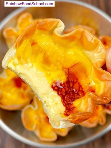 rainbowfoodschool.com Golden Bloom Egg Tarts
Recipe Asian Appetizers and Snacks rainbowfoodschool.com_