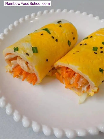 rainbowfoodschool.com Golden Chicken Veggie Egg Roll
Recipe Asian Appetizers and Snacks 