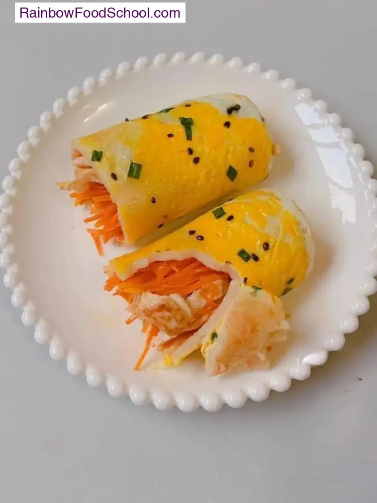 rainbowfoodschool.com Golden Chicken Veggie Egg Roll
Recipe Asian Appetizers and Snacks 