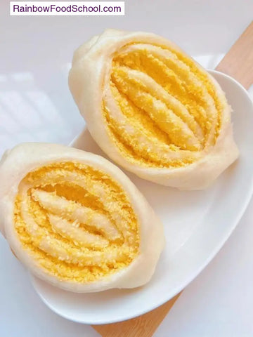 rainbowfoodschool.com Golden Coconut Swirl Steamed Buns
Recipe Asian Appetizers and Snacks rainbowfoodschool.com_