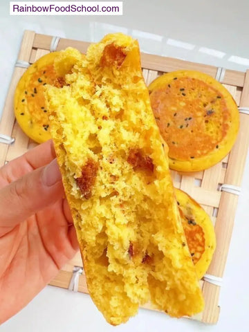 rainbowfoodschool.com Golden Corn and Raisin Pancakes with Sesame
Recipe Asian Appetizers and Snacks rainbowfoodschool.com_