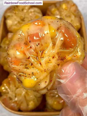 rainbowfoodschool.com Golden Corn Egg Dumplings
Recipe Asian Appetizers and Snacks rainbowfoodschool.com_