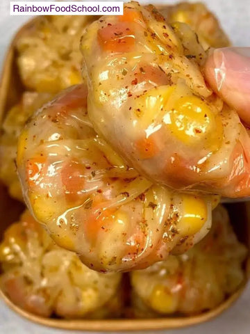 rainbowfoodschool.com Golden Corn Egg Dumplings
Recipe Asian Appetizers and Snacks rainbowfoodschool.com_