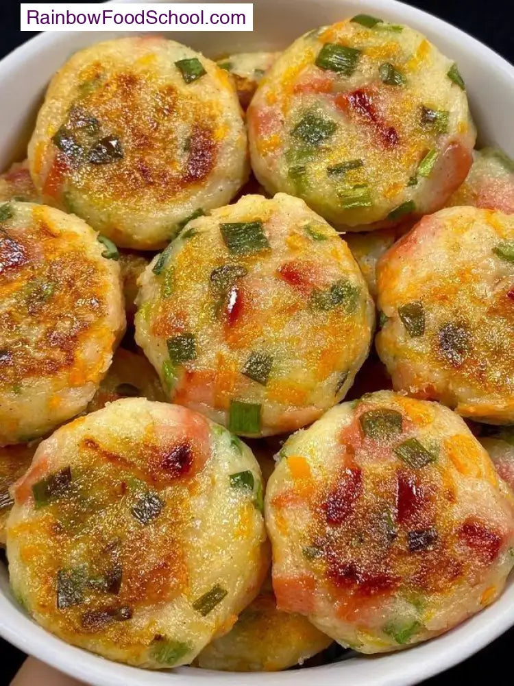 rainbowfoodschool.com Golden Potato Veggie Pancake
Recipe Asian Appetizers and Snacks rainbowfoodschool.com_