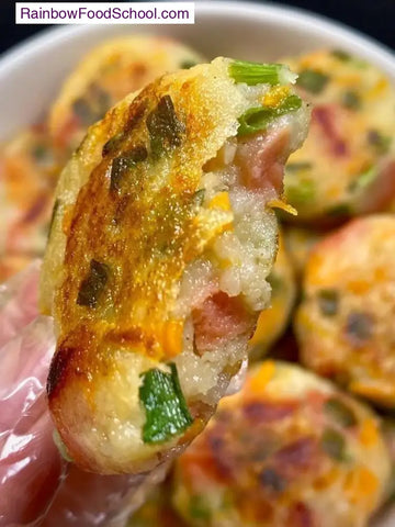 rainbowfoodschool.com Golden Potato Veggie Pancake
Recipe Asian Appetizers and Snacks rainbowfoodschool.com_